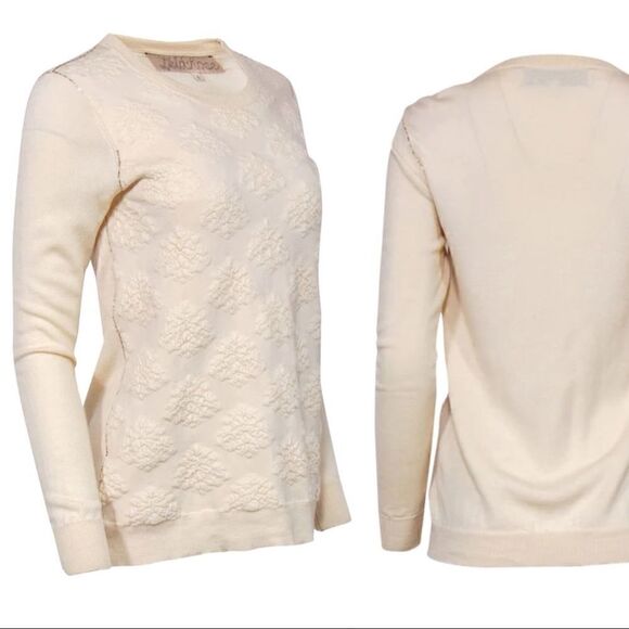 Lela Rose Textured Cashmere Sweater - Picture 11 of 12